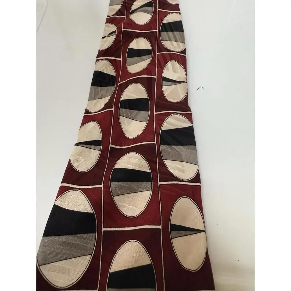 Screenplay‎ By Martin Wong Mens 100% Silk Necktie Abstract Tie